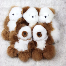 Load image into Gallery viewer, Leather teddy bear