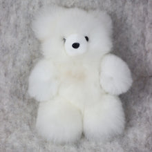Load image into Gallery viewer, Leather teddy bear