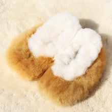 Load image into Gallery viewer, Soft alpaca leather slippers (sizes 36–44)