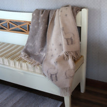 Load image into Gallery viewer, Blanket "Alpaca" dark