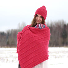 Load image into Gallery viewer, Scarf with braids