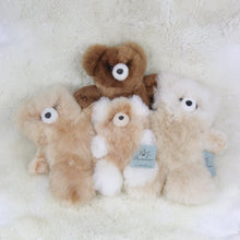 Load image into Gallery viewer, Leather teddy bear