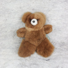 Load image into Gallery viewer, Leather teddy bear