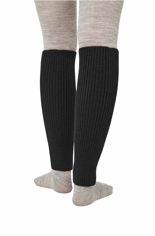 Solid-colored baby alpaca wool leg warmers