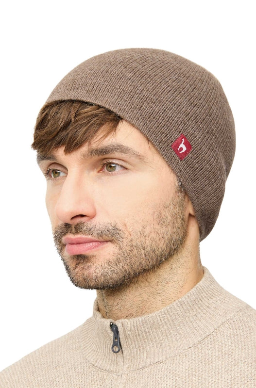 Reversible baby alpaca wool hat