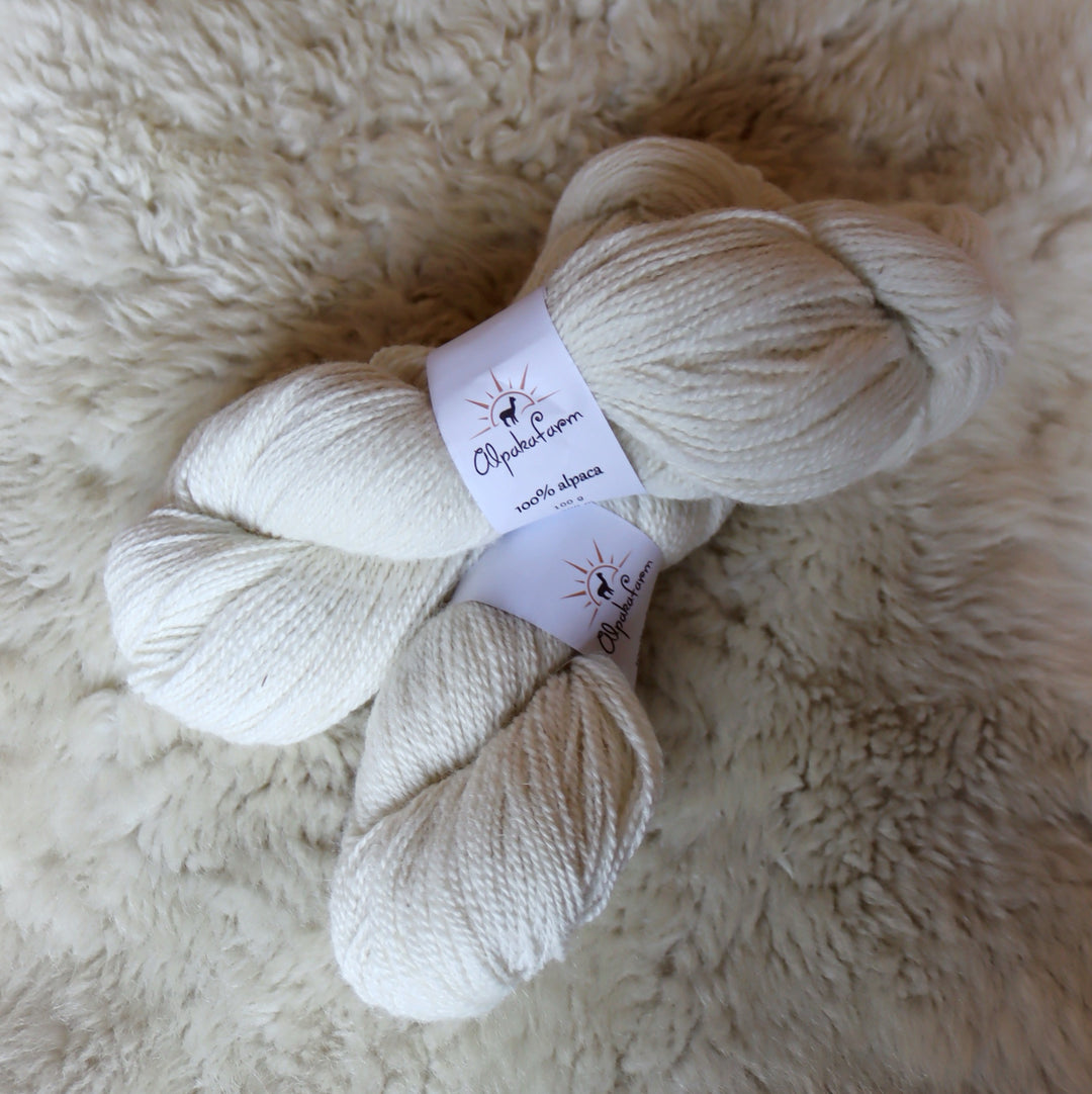100% alpaca yarn