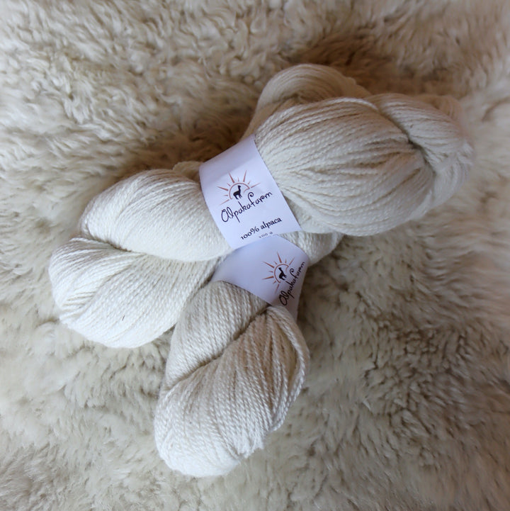 100% alpaca yarn