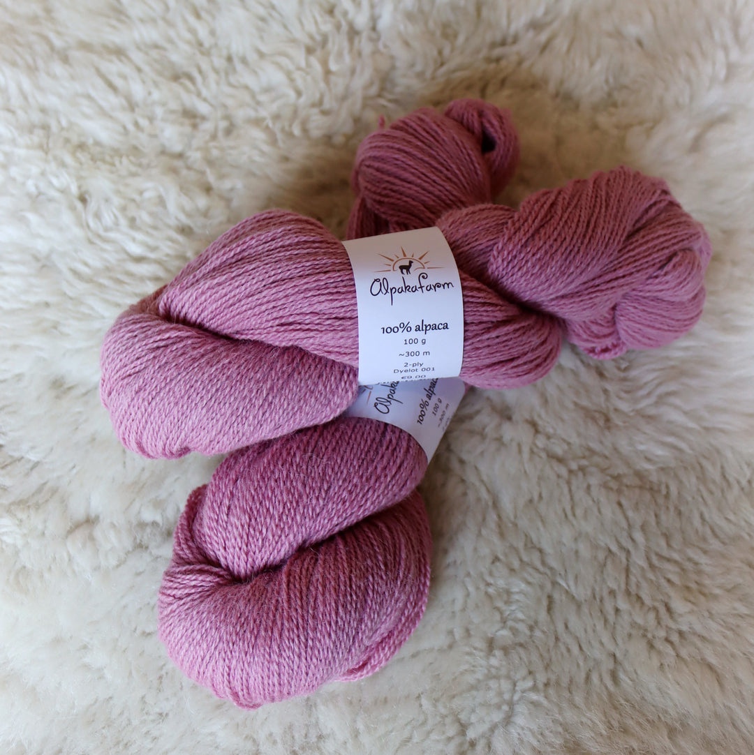 100% alpaca yarn
