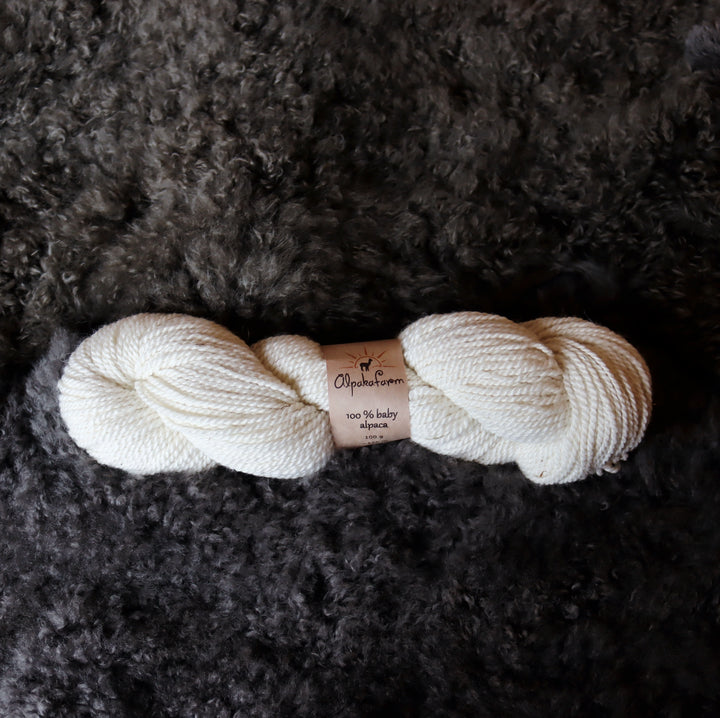 100% baby alpaca yarn
