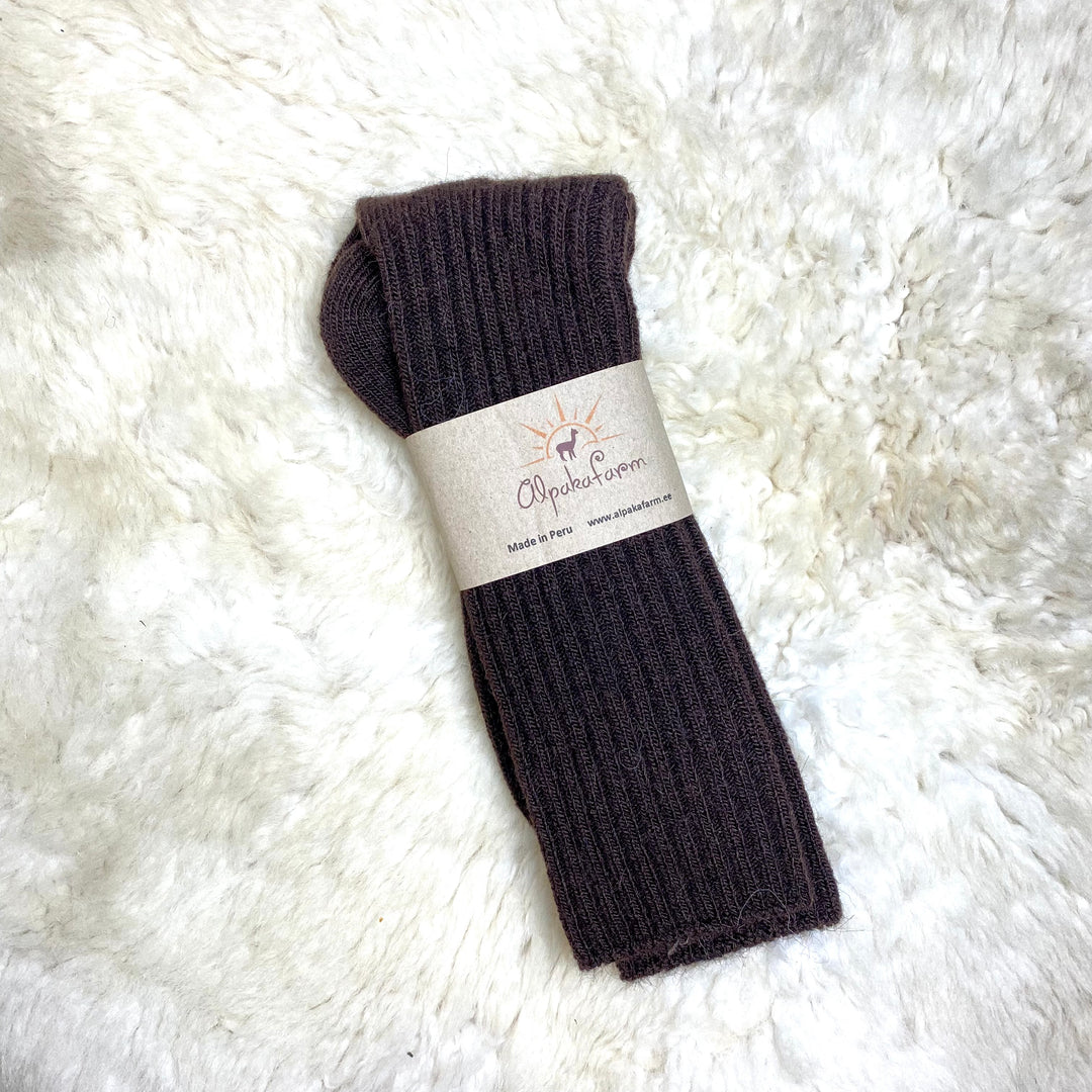 Warm boot socks