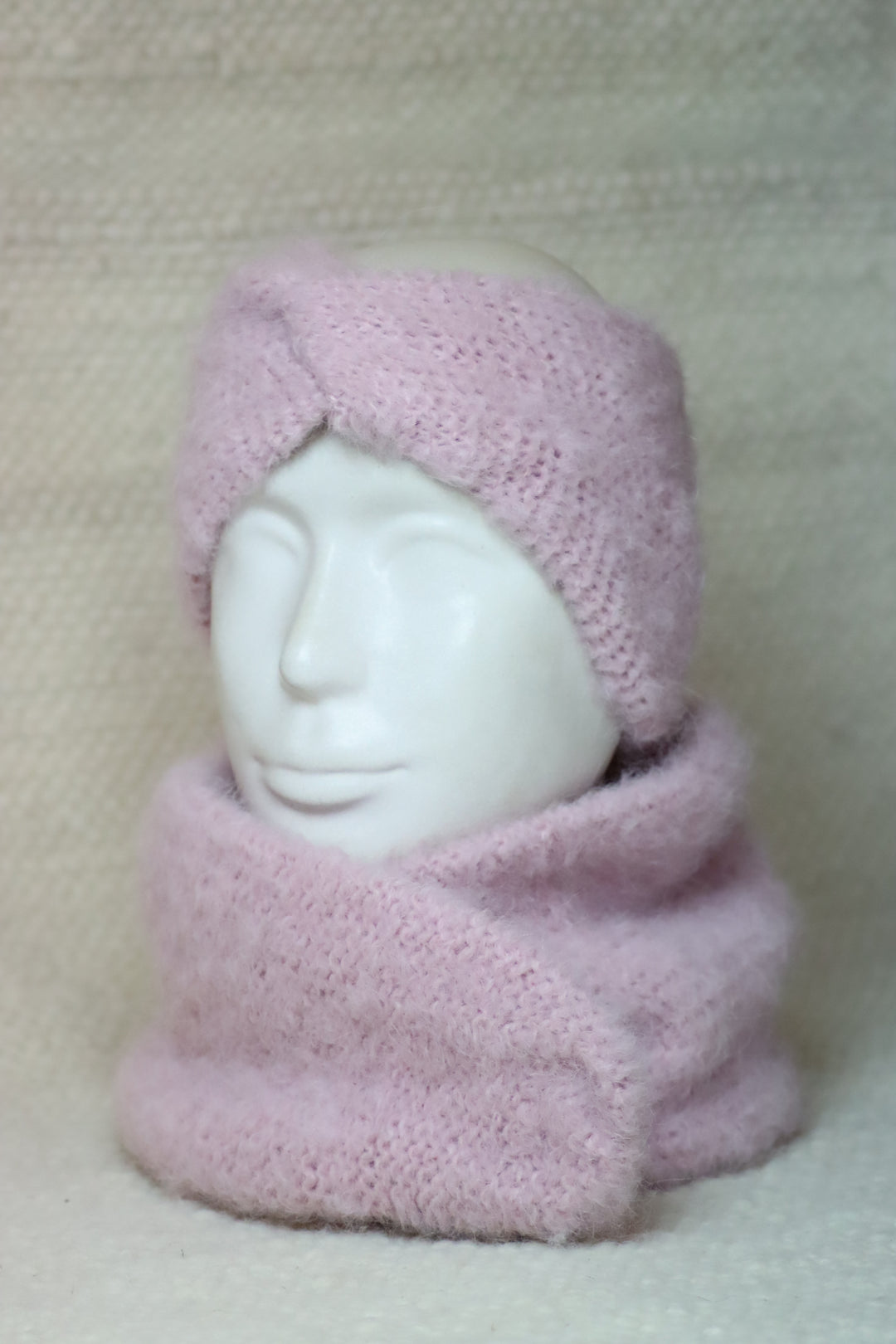 Soft headband with alpaca wool - Puffy