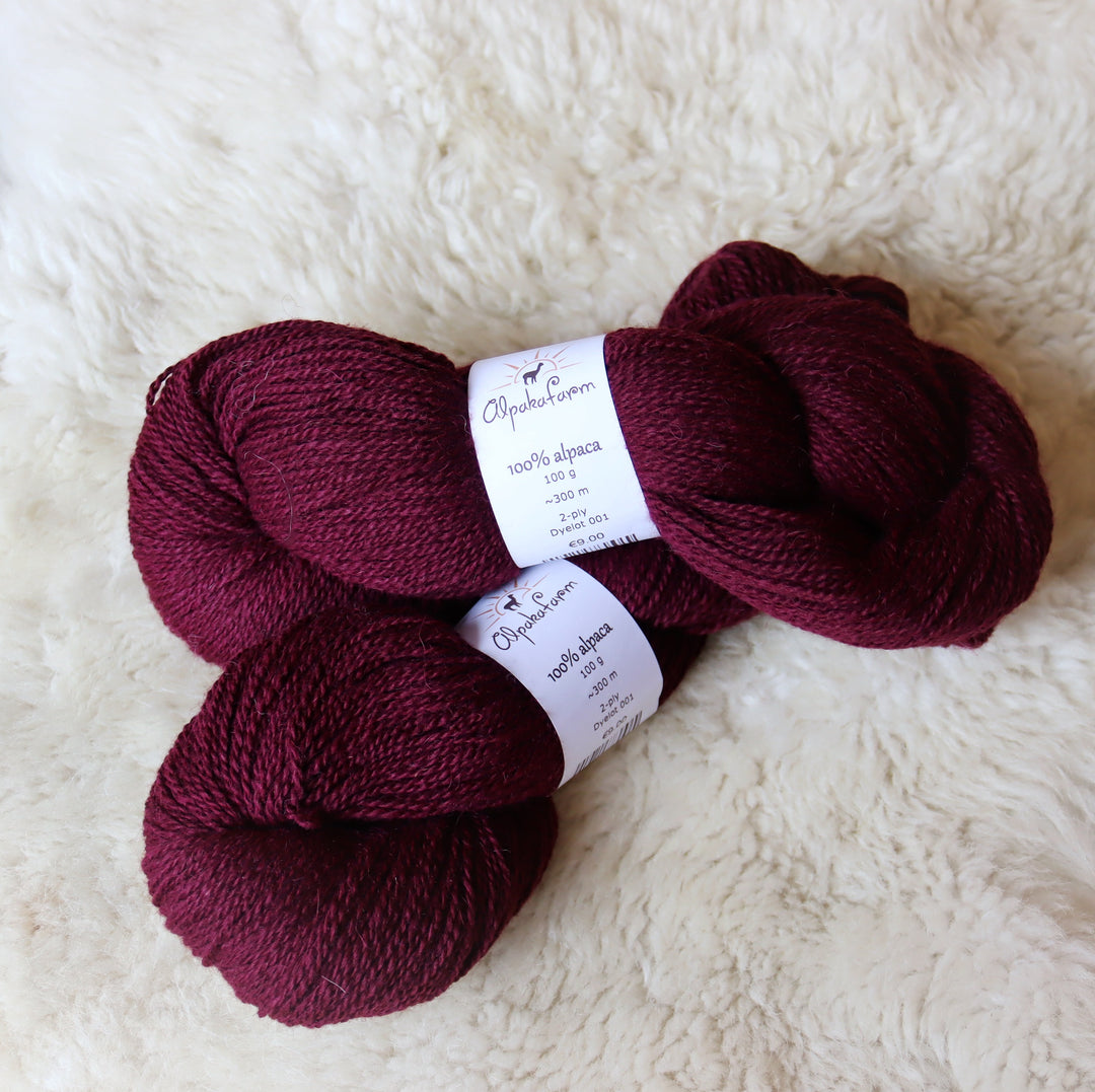 100% alpaca yarn