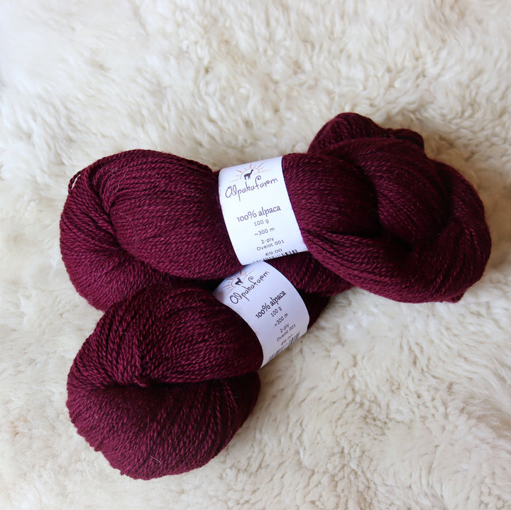100% alpaca yarn