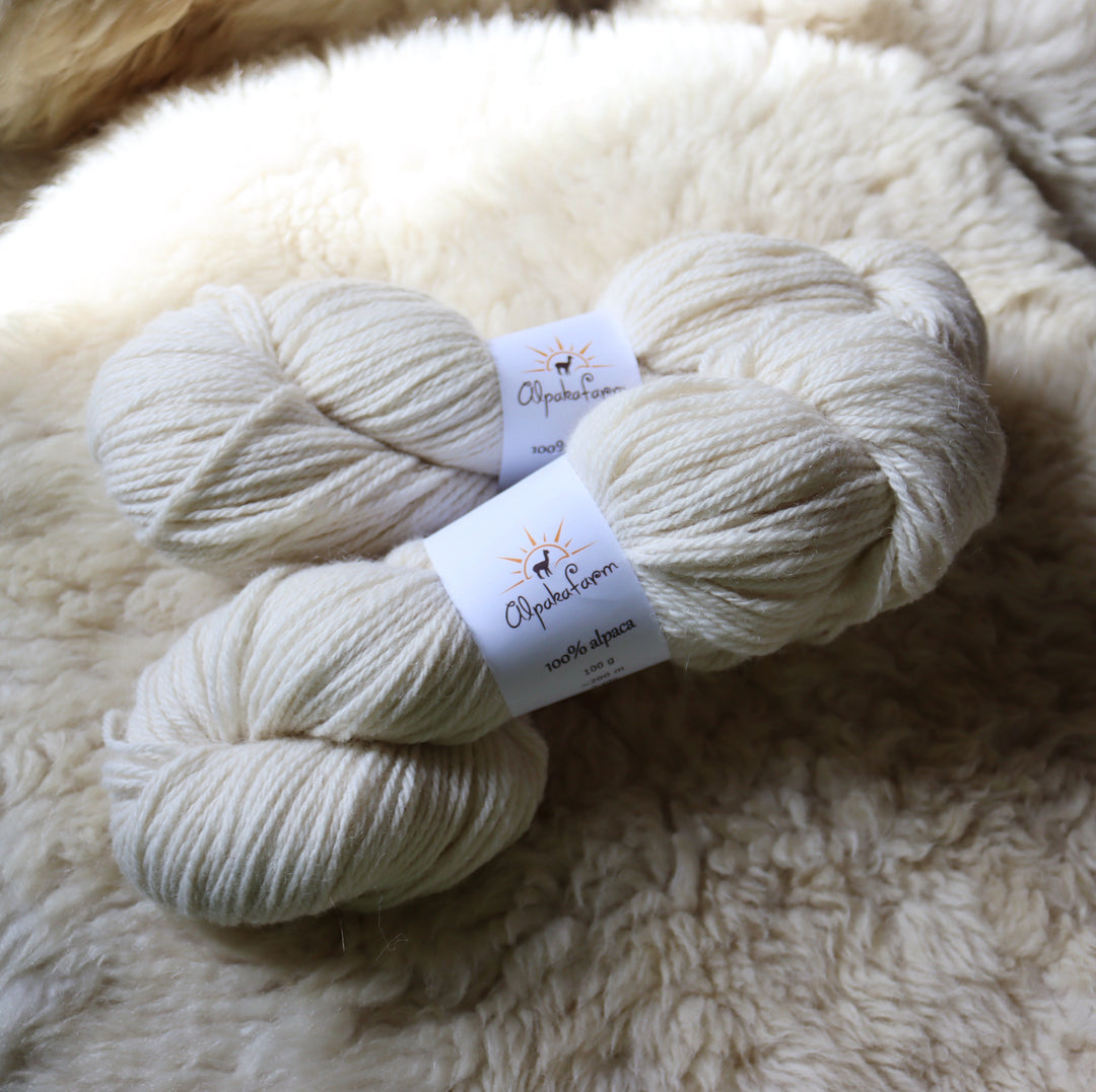 100% alpaca yarn