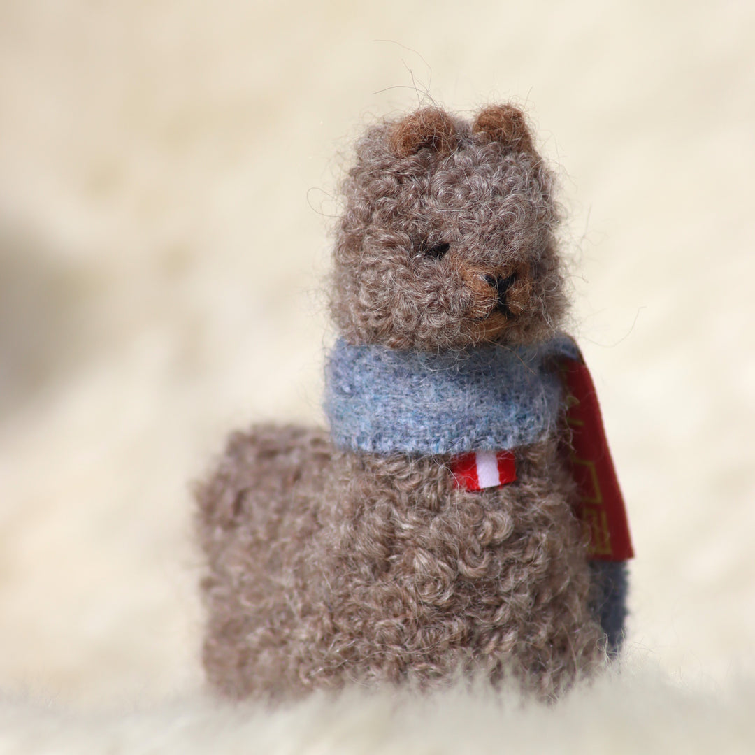 Alpacas made of alpaca wool
