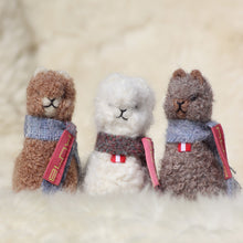 Load image into Gallery viewer, Alpaca figures made of alpaca wool
