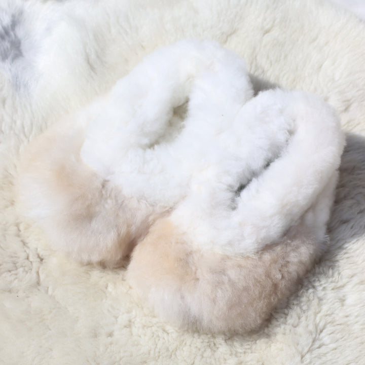 Soft alpaca leather slippers (36-44)