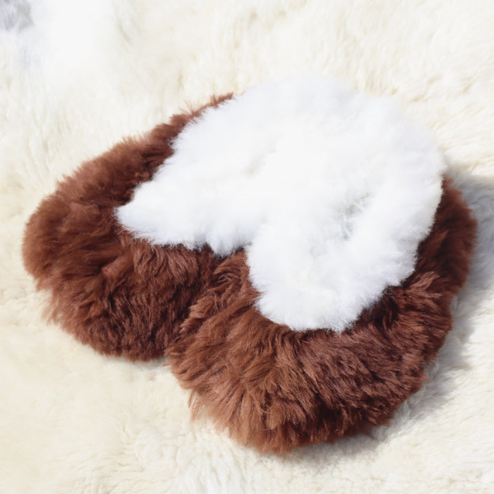 Soft alpaca leather slippers (36-44)