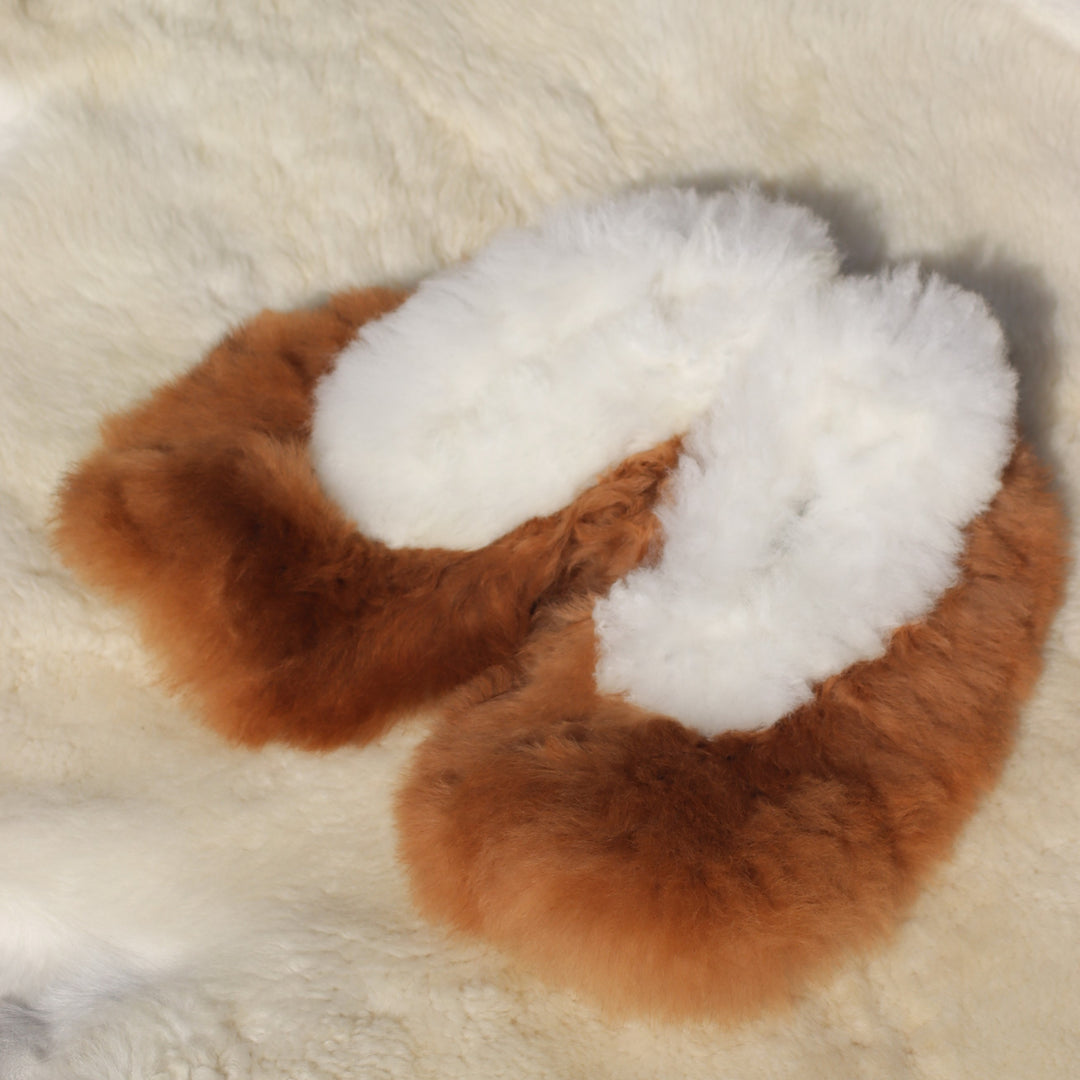 Soft alpaca leather slippers (36-44)