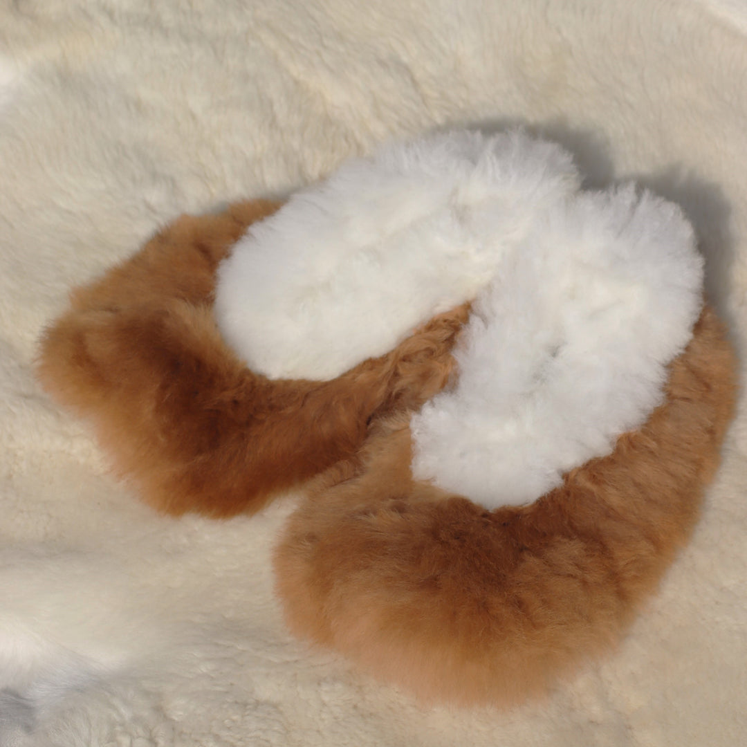 Soft alpaca leather slippers (36-44)