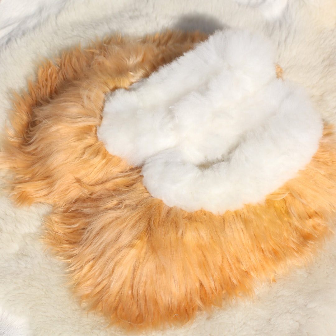 Soft alpaca leather slippers (36-44)