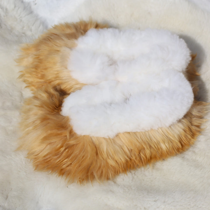 Soft alpaca leather slippers (36-44)