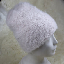 Load image into Gallery viewer, Furry hat with alpaca wool
