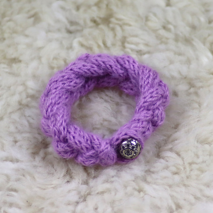 Alpaca wool wristband