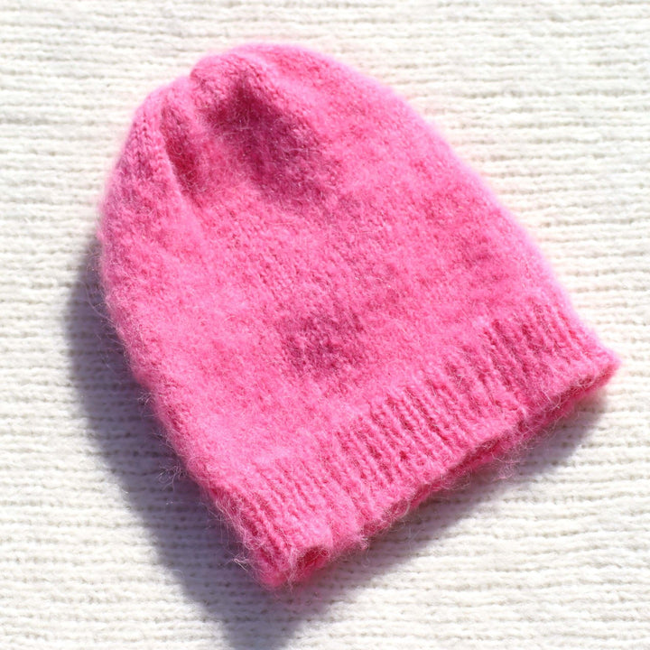 Thinner hat with alpaca wool