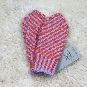 Colorful children's mittens