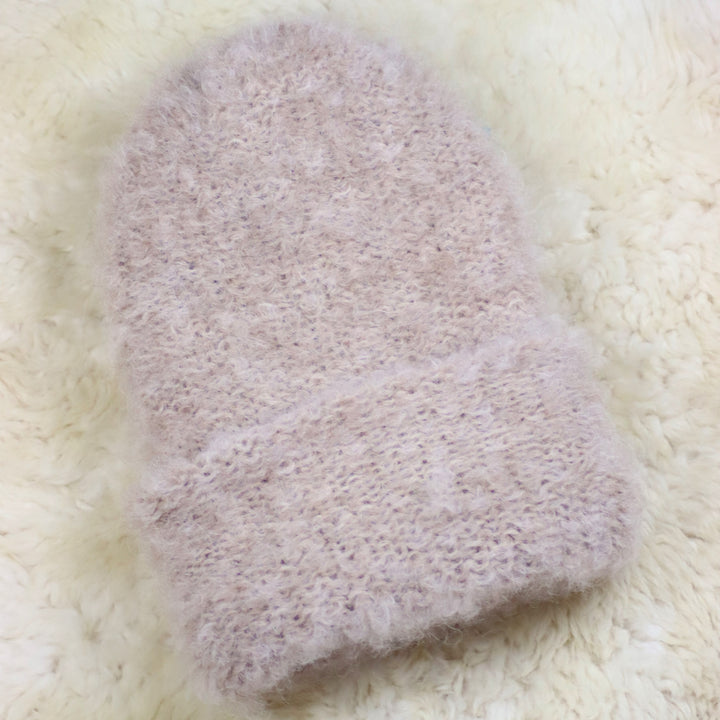 Keeratava äärega karvane müts - Puffy