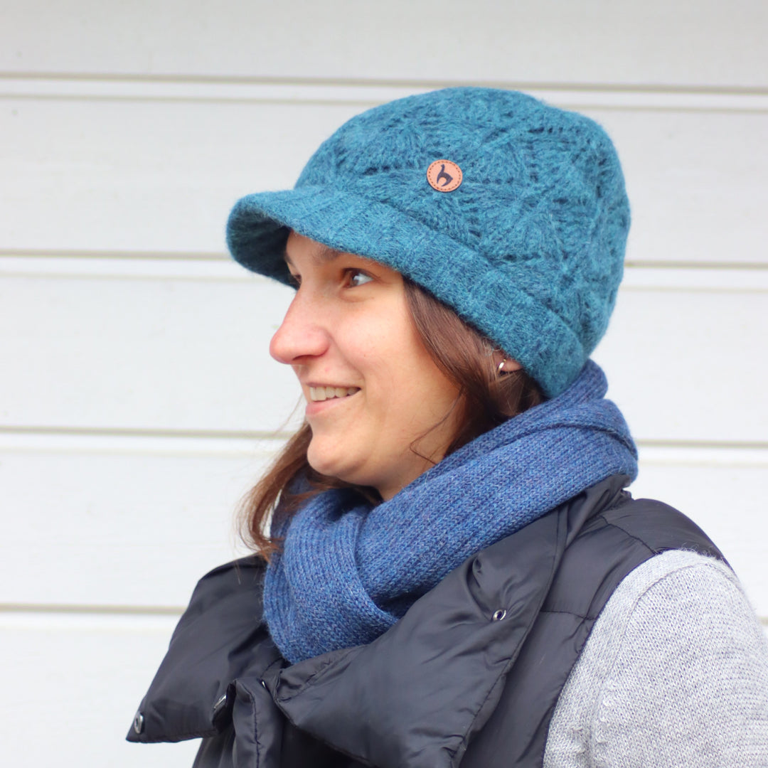 Alpaca wool beanie