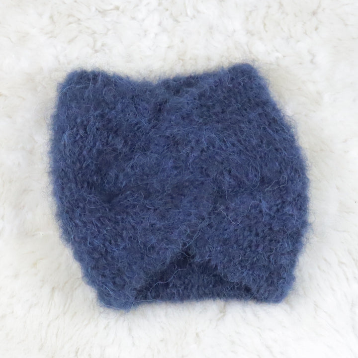 Soft headband with alpaca wool - Puffy