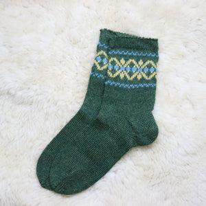 100% alpaca wool socks