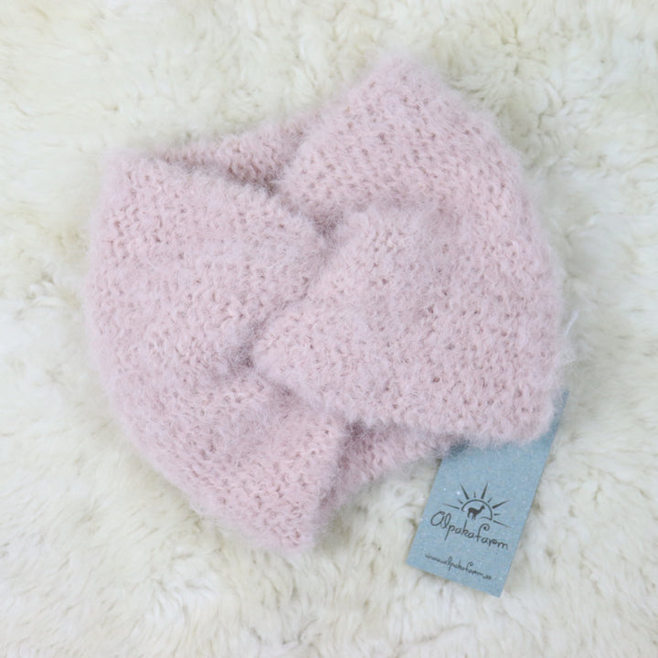 Soft headband with alpaca wool - Puffy