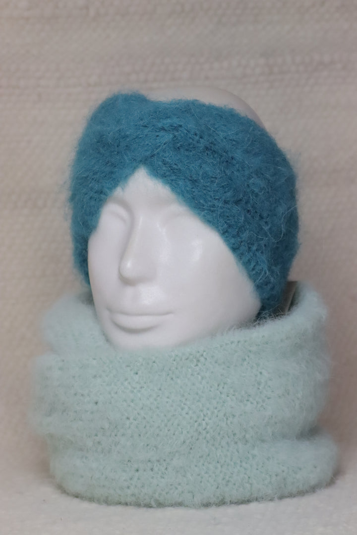 Soft headband with alpaca wool - Puffy