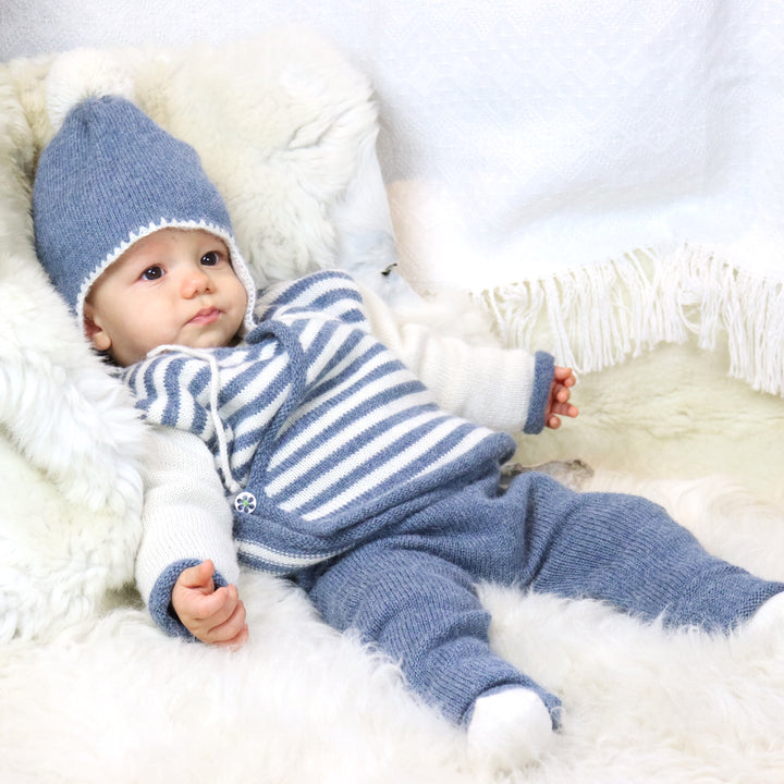 Striped baby set