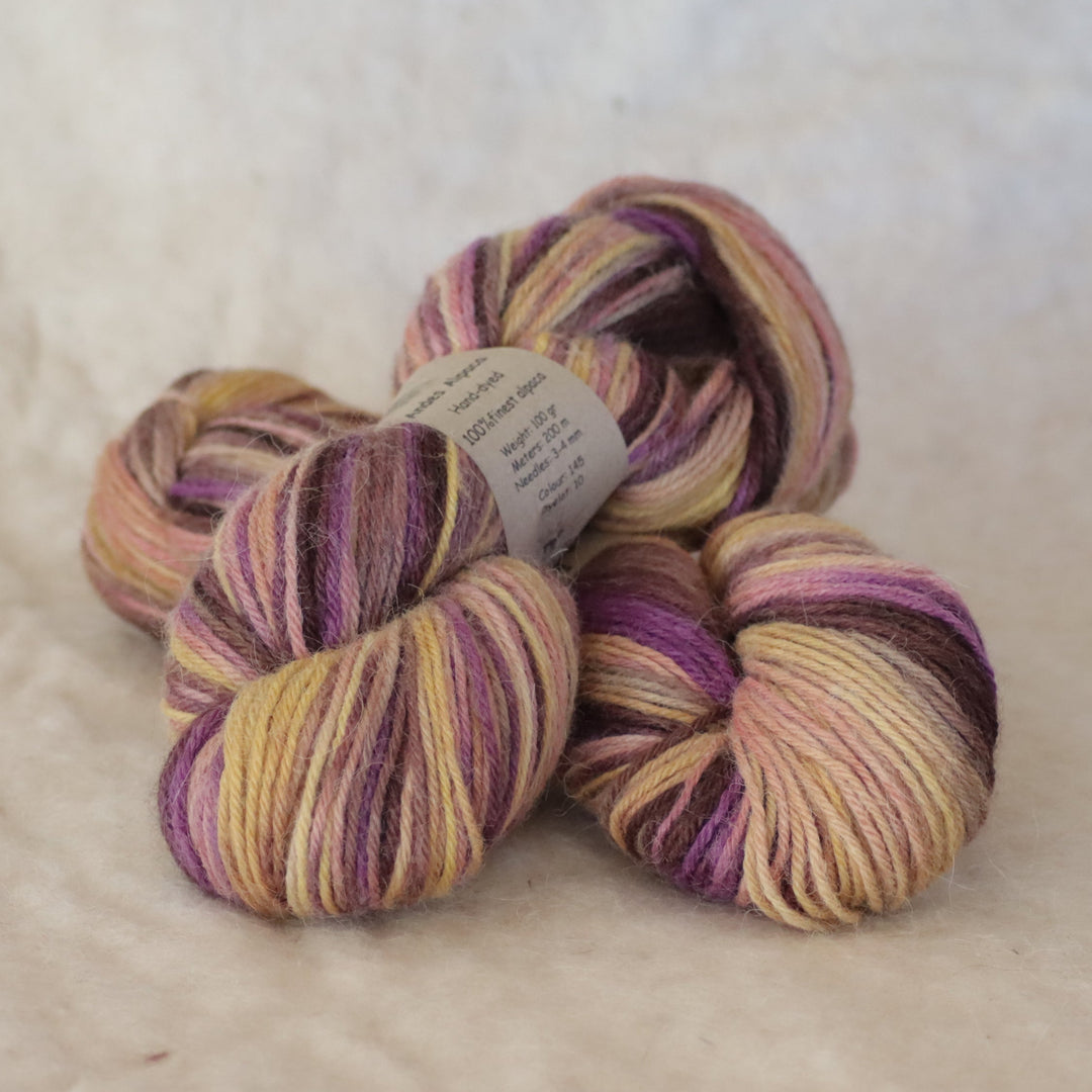 Hand-dyed alpaca yarn ANDES