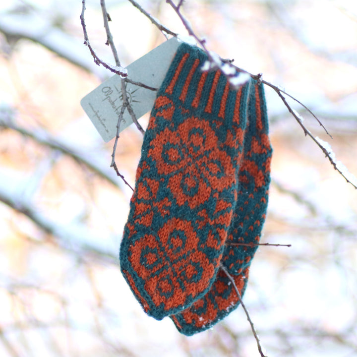 100% alpaca wool mittens - family granddaughter&