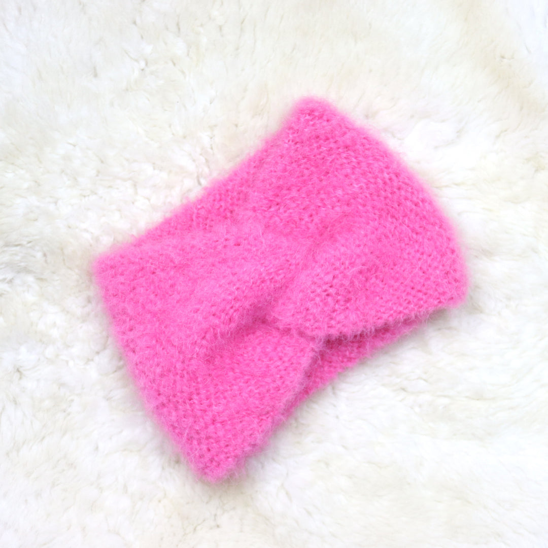 Soft headband with alpaca wool - Puffy