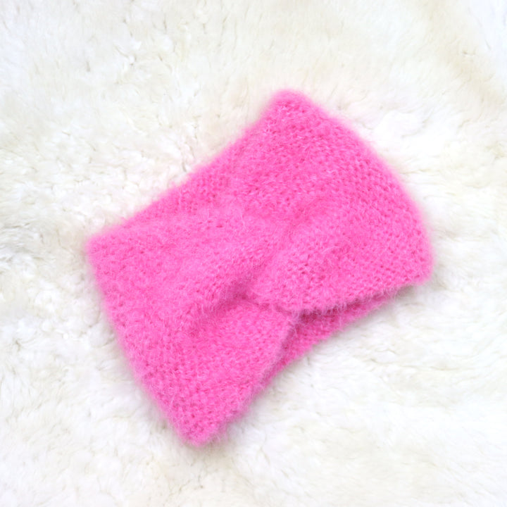 Soft headband with alpaca wool - Puffy