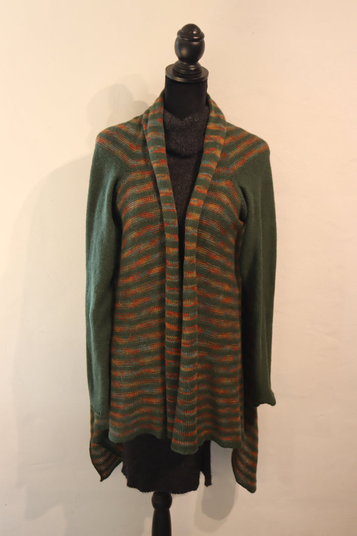 Striped cardigan