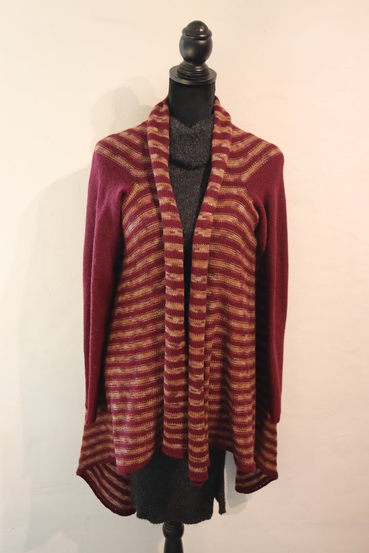Striped cardigan