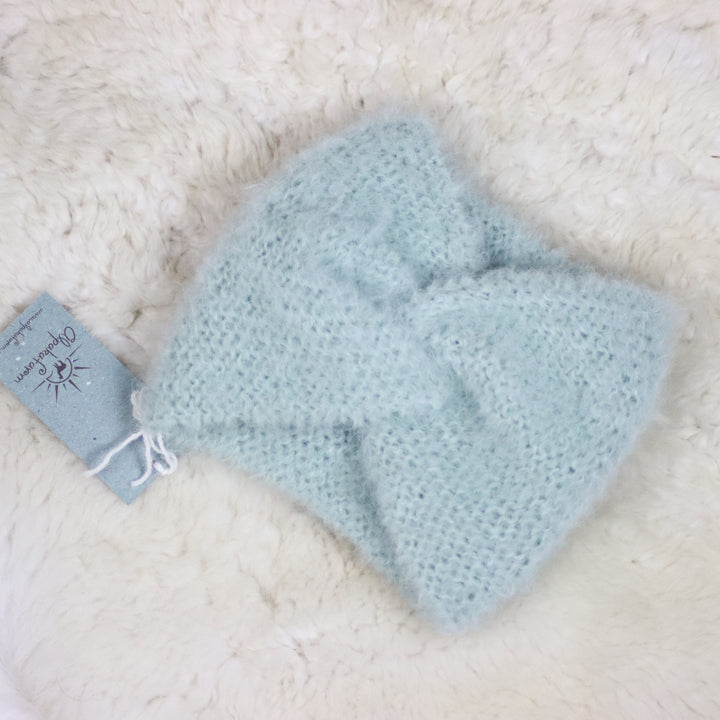 Soft headband with alpaca wool - Puffy