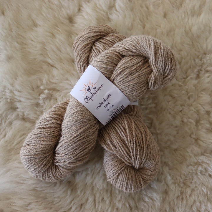 100% alpaca yarn