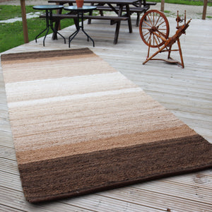 100% alpaca wool rug