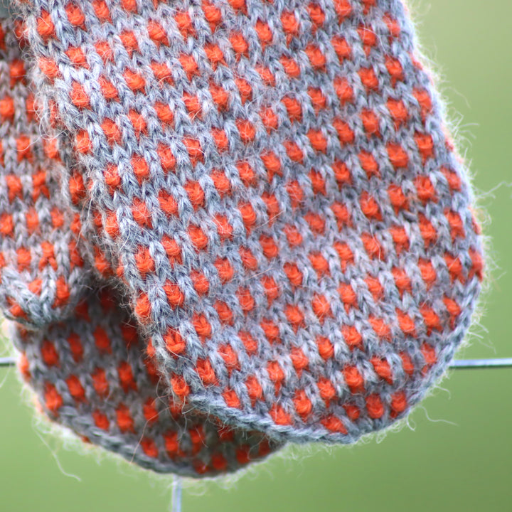 100% alpaca wool mittens for children