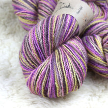 Load image into Gallery viewer, Hand dyed 100% alpaca lace yarn
