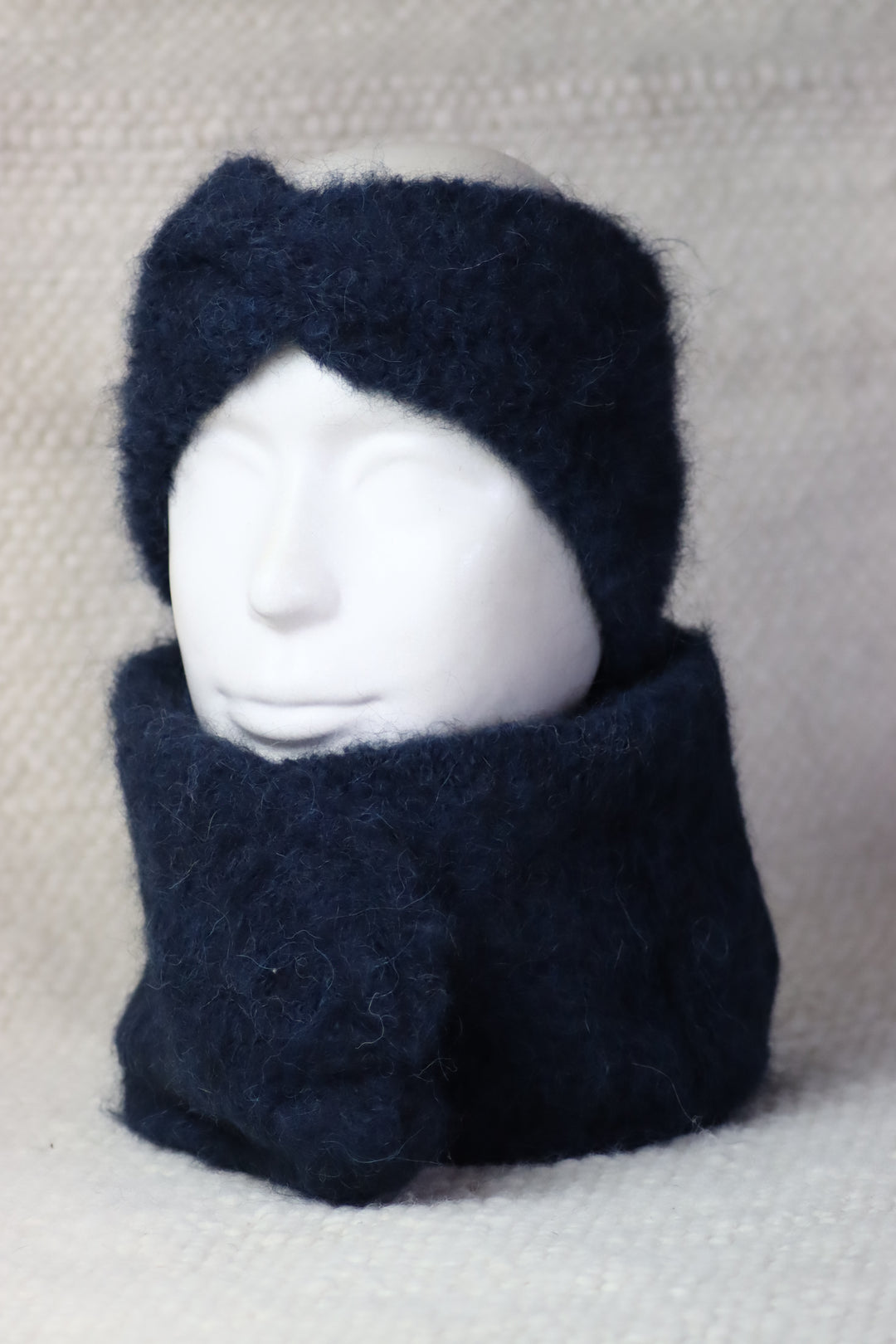 Soft headband with alpaca wool - Puffy