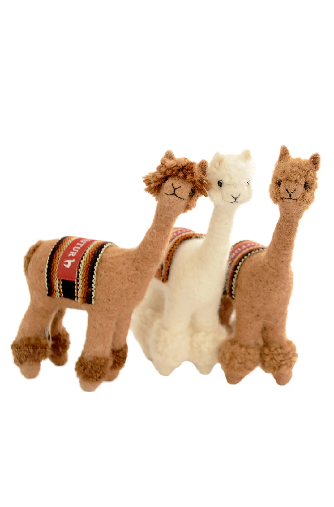 Alpaca wool alpaca figures